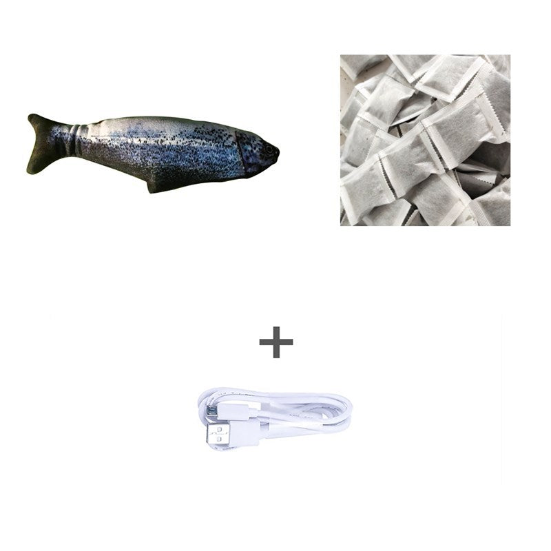 Lively Fish Toy for Cats – Catnip-Free, Pure Fun