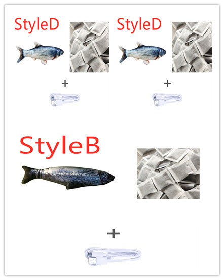 Lively Fish Toy for Cats – Catnip-Free, Pure Fun