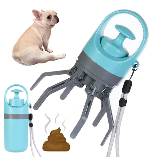 Fantastic Portable Lightweight Dog Pooper Scooper With Built-in Poop Bag Dispenser