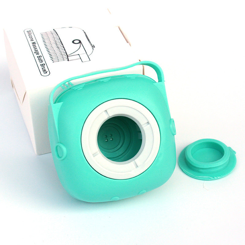 All-in-One Bath Glove – Clean, Massage, and Shine