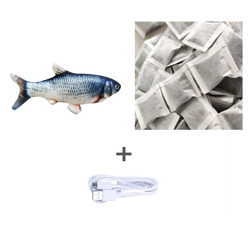 Lively Fish Toy for Cats – Catnip-Free, Pure Fun