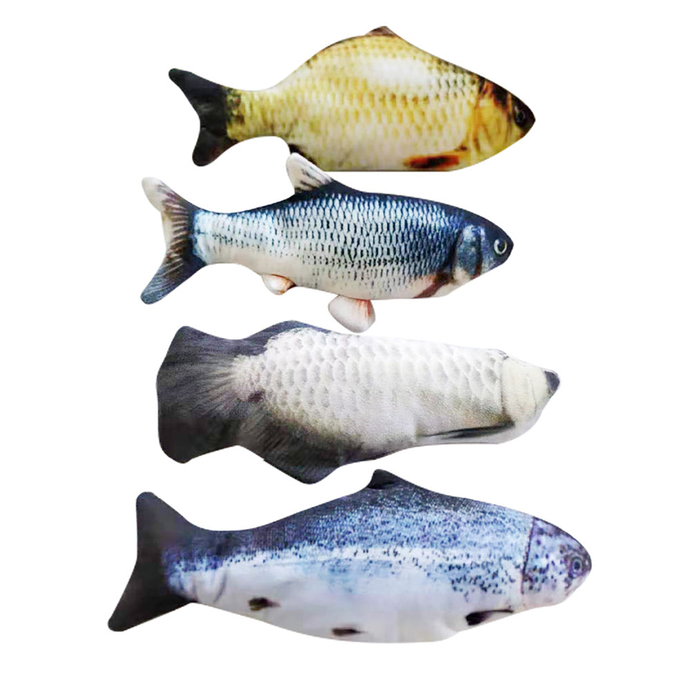 Lively Fish Toy for Cats – Catnip-Free, Pure Fun