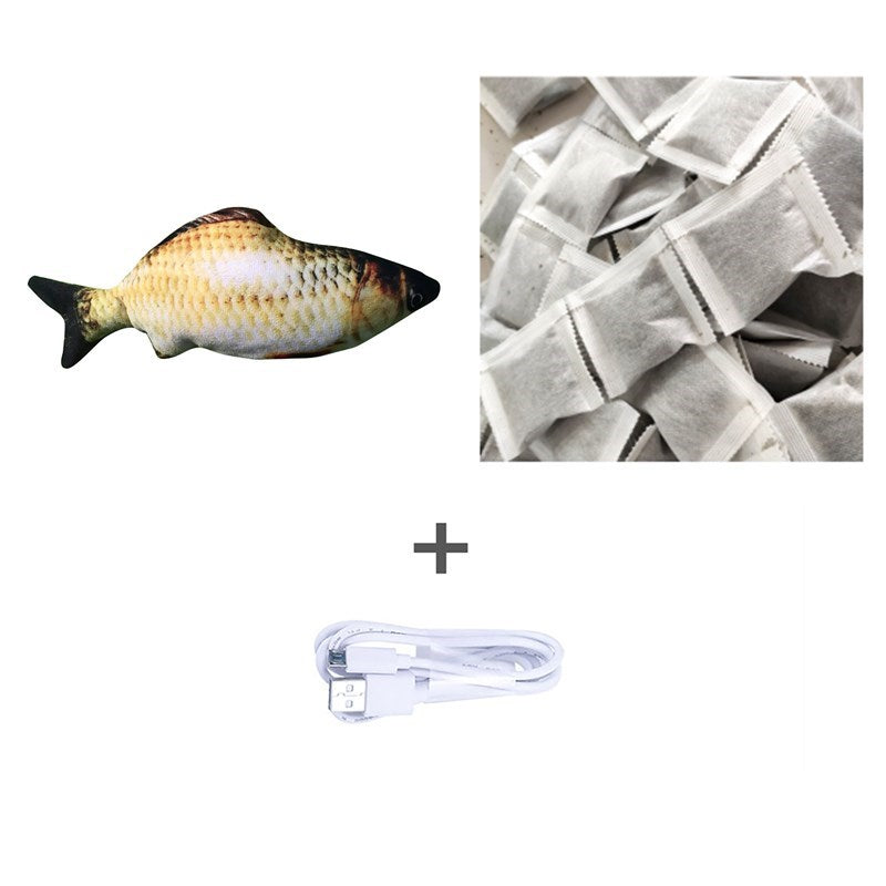 Lively Fish Toy for Cats – Catnip-Free, Pure Fun